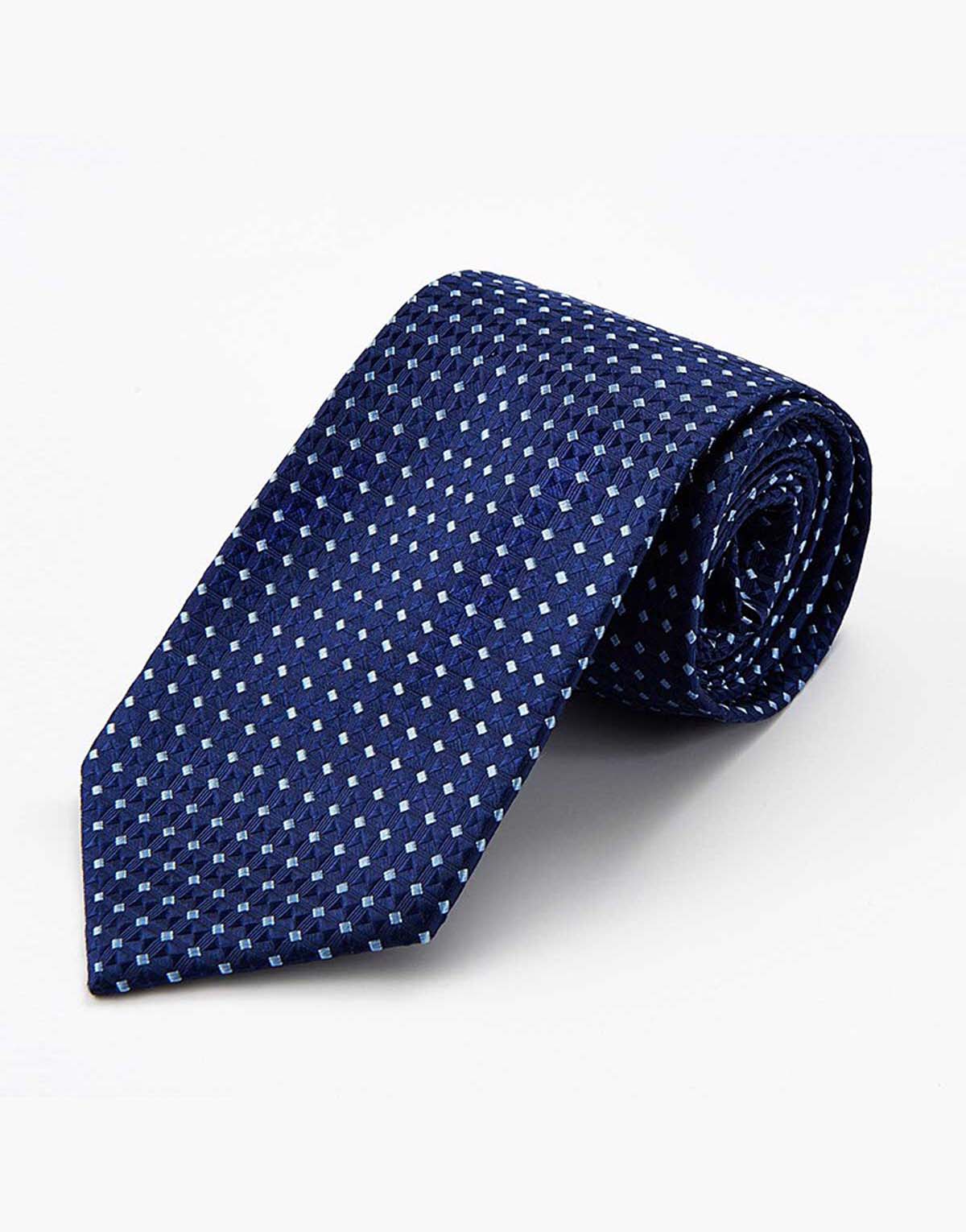 Men's Mulberry Silk Jacquard Business Tie-t17